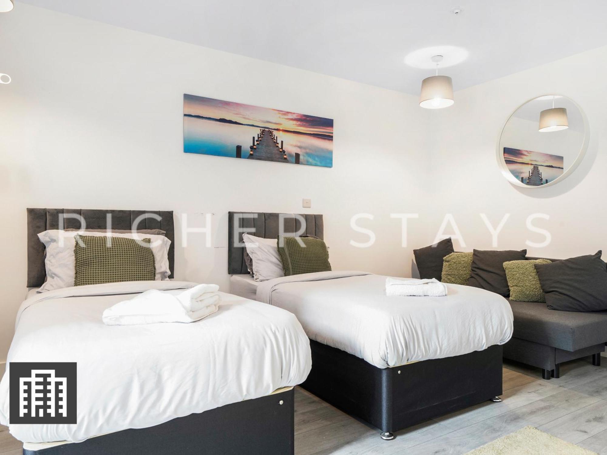 Cosy Studio Apartment- Hemel Hempstead High Street Luaran gambar