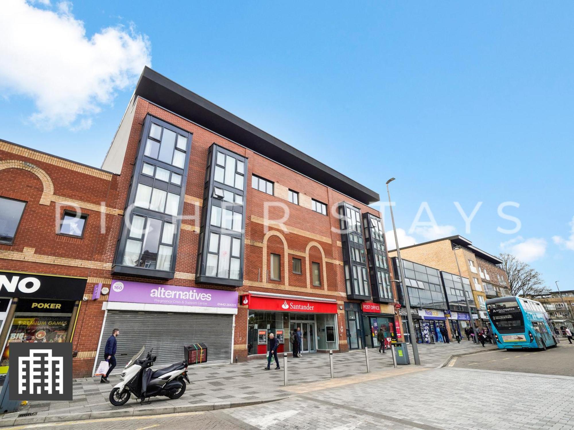 Cosy Studio Apartment- Hemel Hempstead High Street Luaran gambar